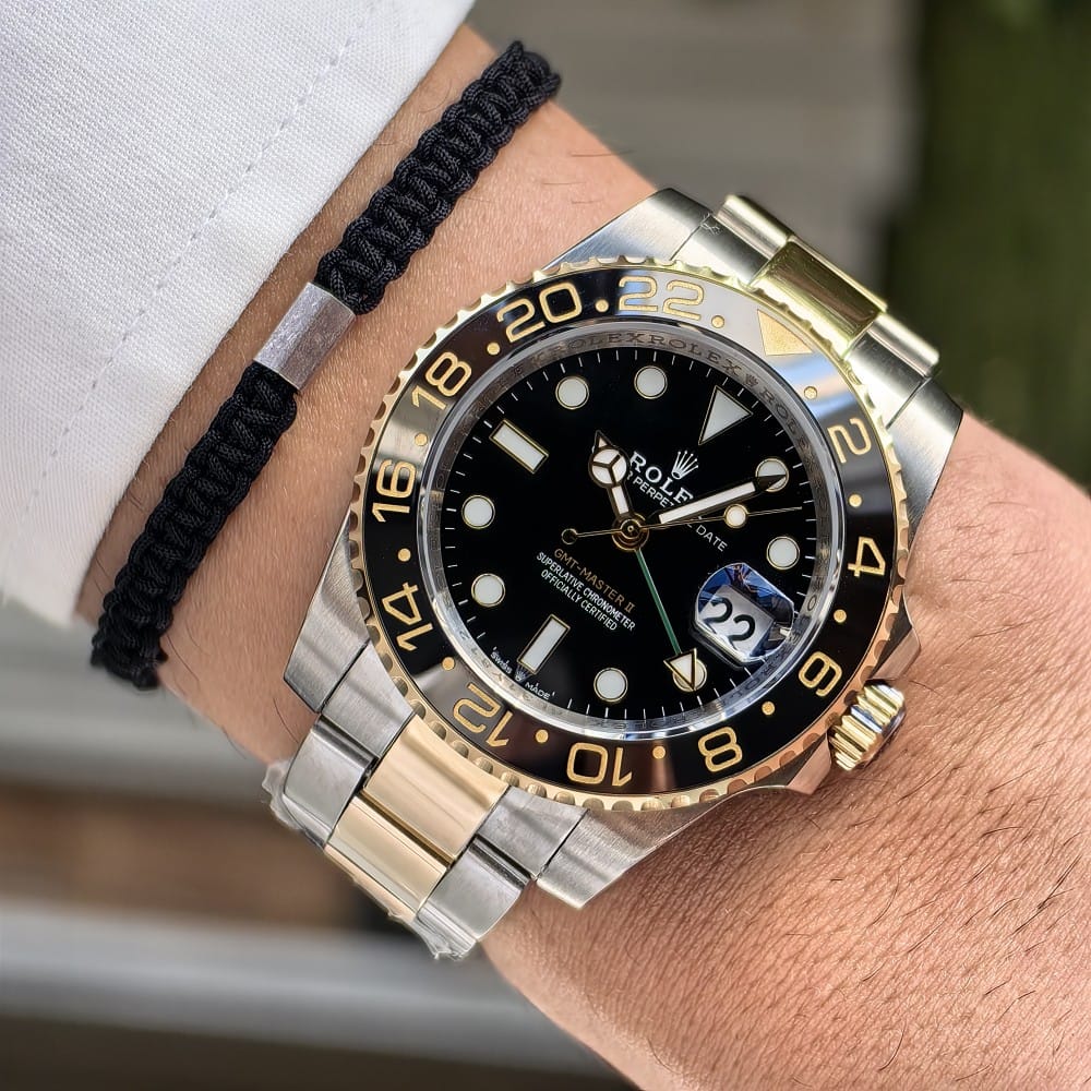 rolex gmt master ii 40mm automatic watch