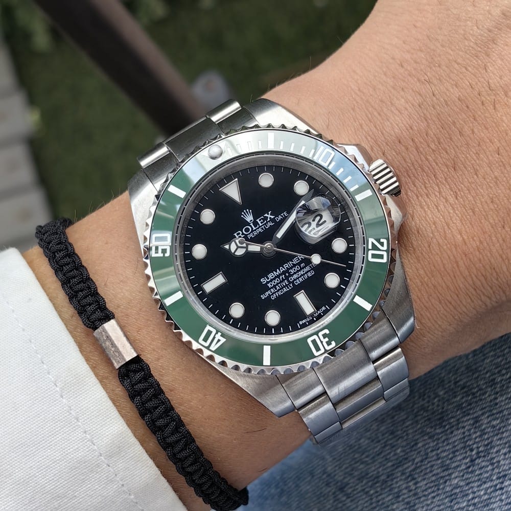 rolex submariner date kermit 40mm automatic watch - Image 2