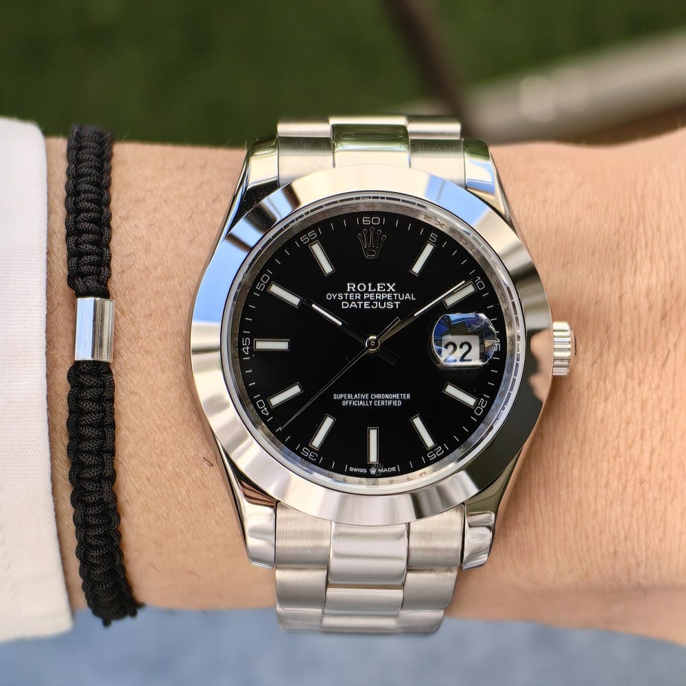 rolex datejust 41mm automatic stainless steel watch - Image 5