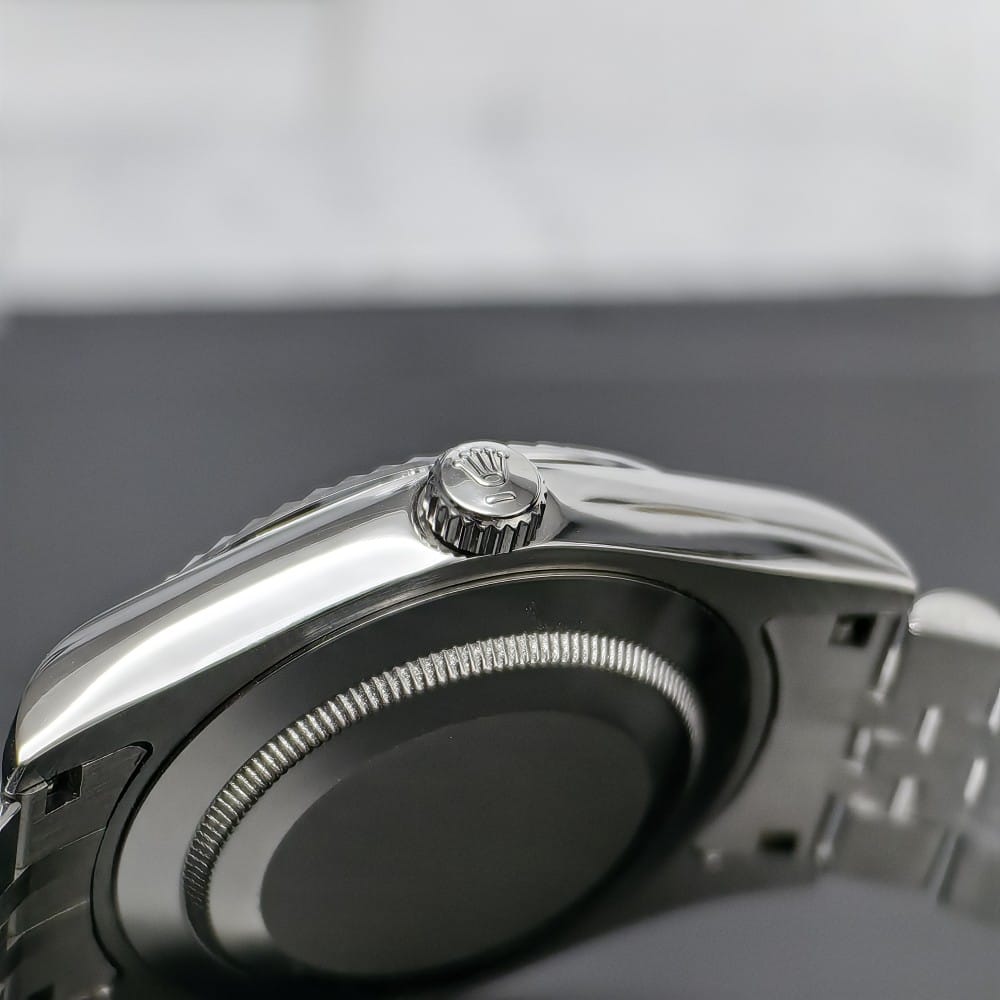 rolex datejust 41mm automatic stainless steel watch - Image 6