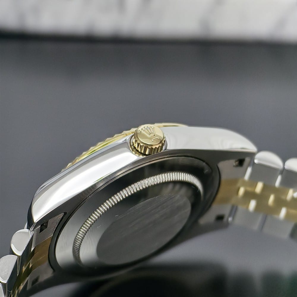 rolex datejust 41mm automatic watch - black dial - Image 6