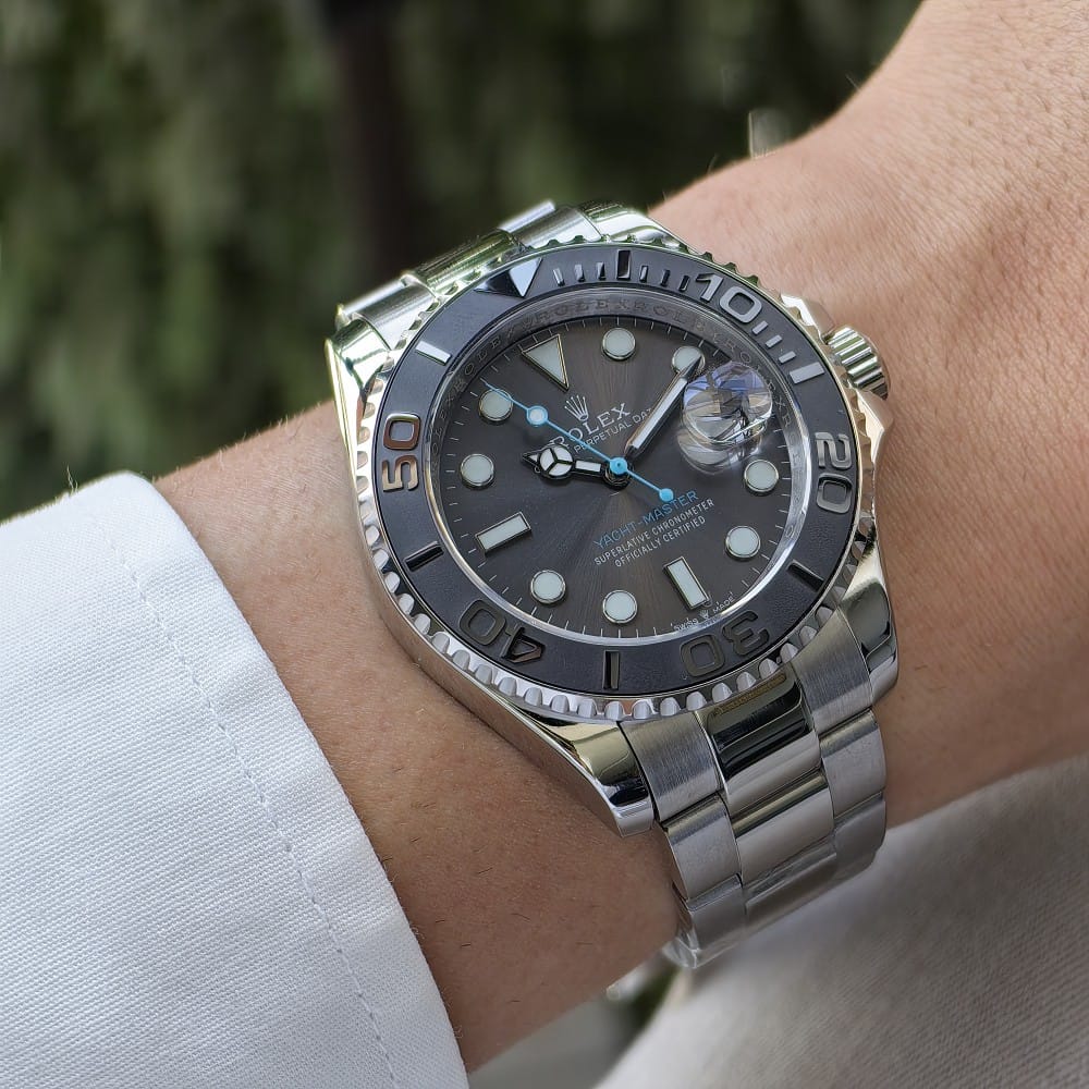rolex yacht-master 40mm automatic stainless steel watch - Image 3