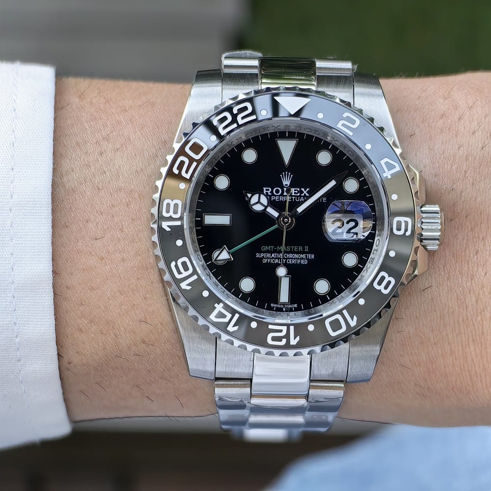 rolex gmt master ii 40mm automatic watch - Image 3