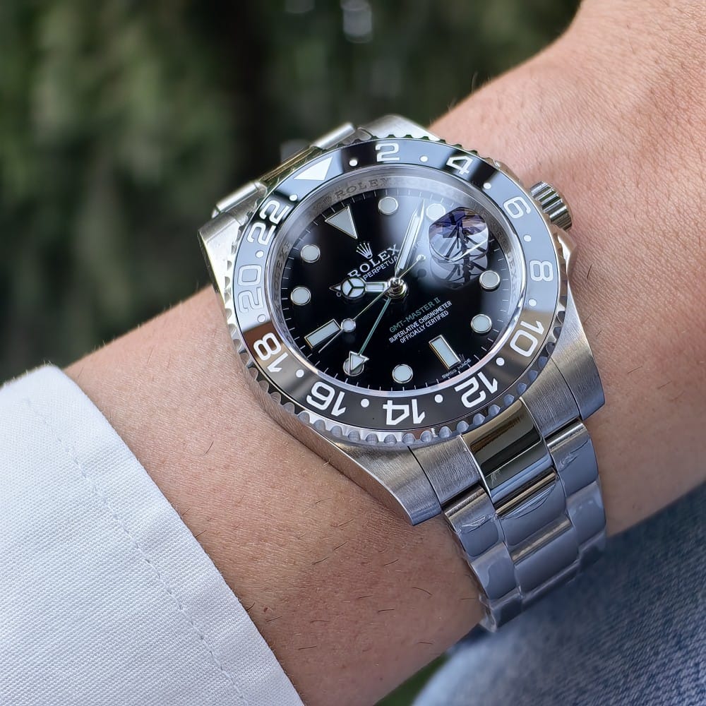 rolex gmt master ii 40mm automatic watch - Image 4