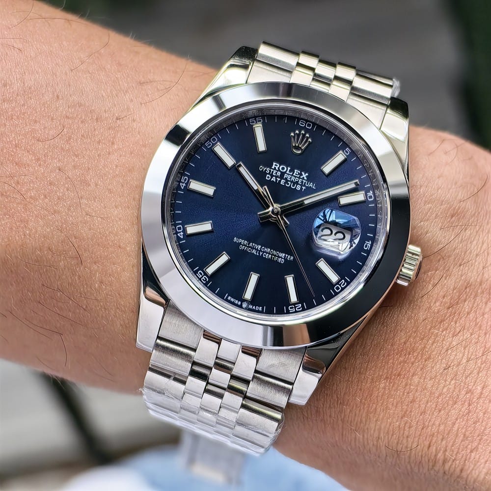 rolex datejust 41mm automatic watch - model datejust74 - Image 3