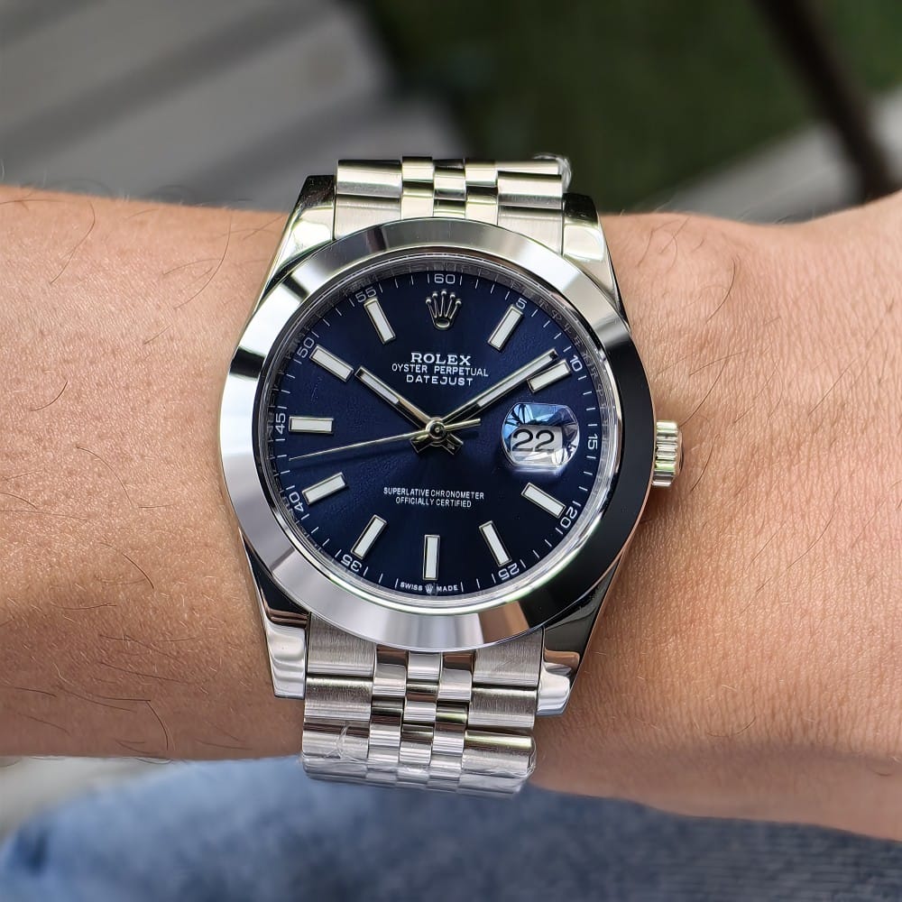 rolex datejust 41mm automatic watch - model datejust74 - Image 5