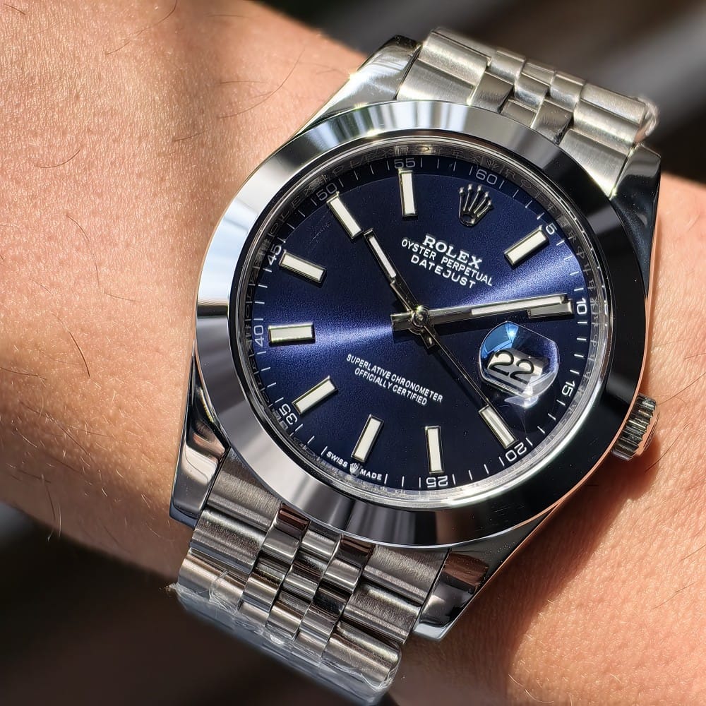 rolex datejust 41mm automatic watch - model datejust74 - Image 4