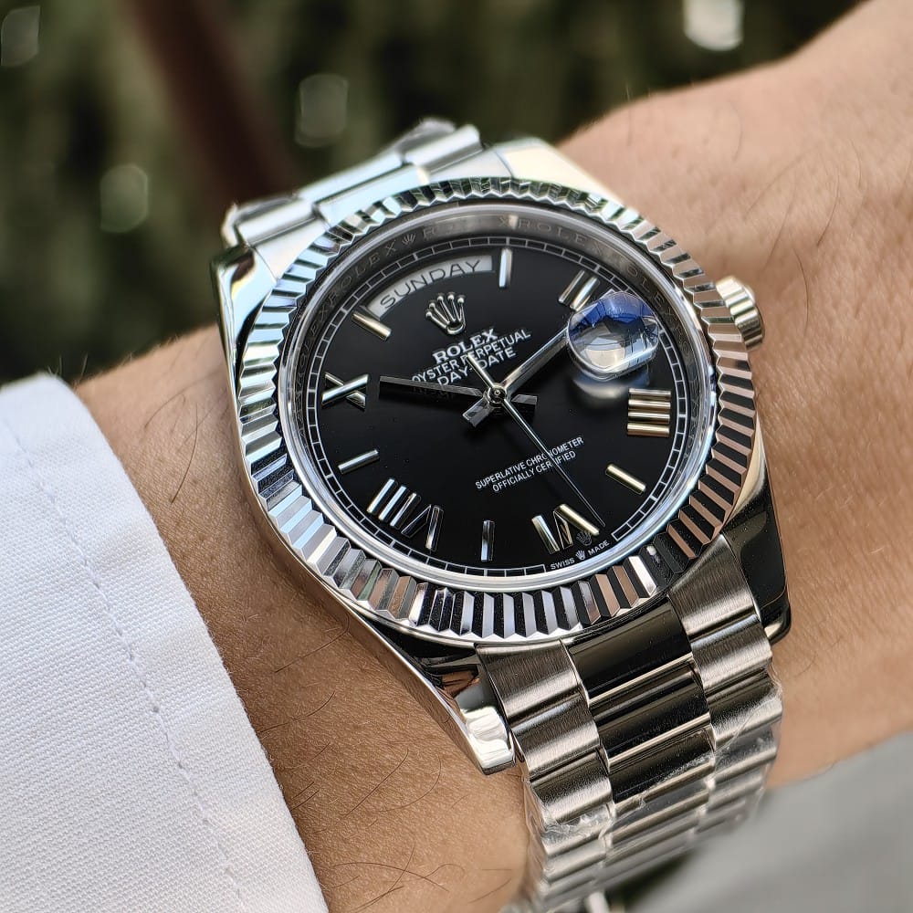 rolex day-date 40mm automatic watch - Image 2