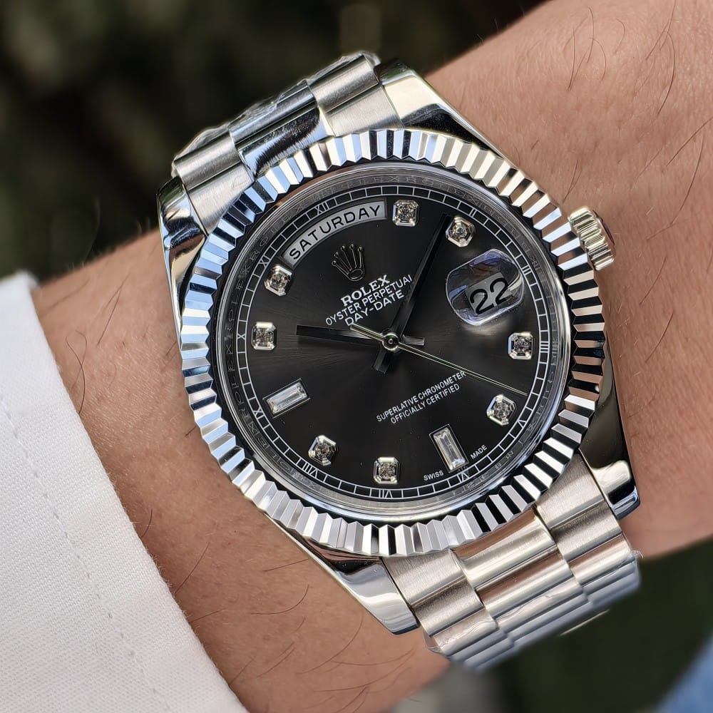 rolex day-date 40mm automatic watch