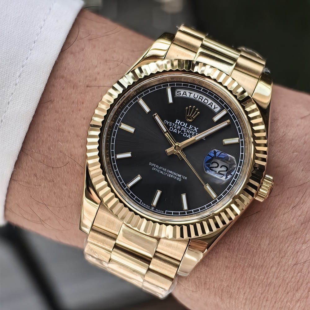 rolex day-date 40mm automatic watch - Image 2
