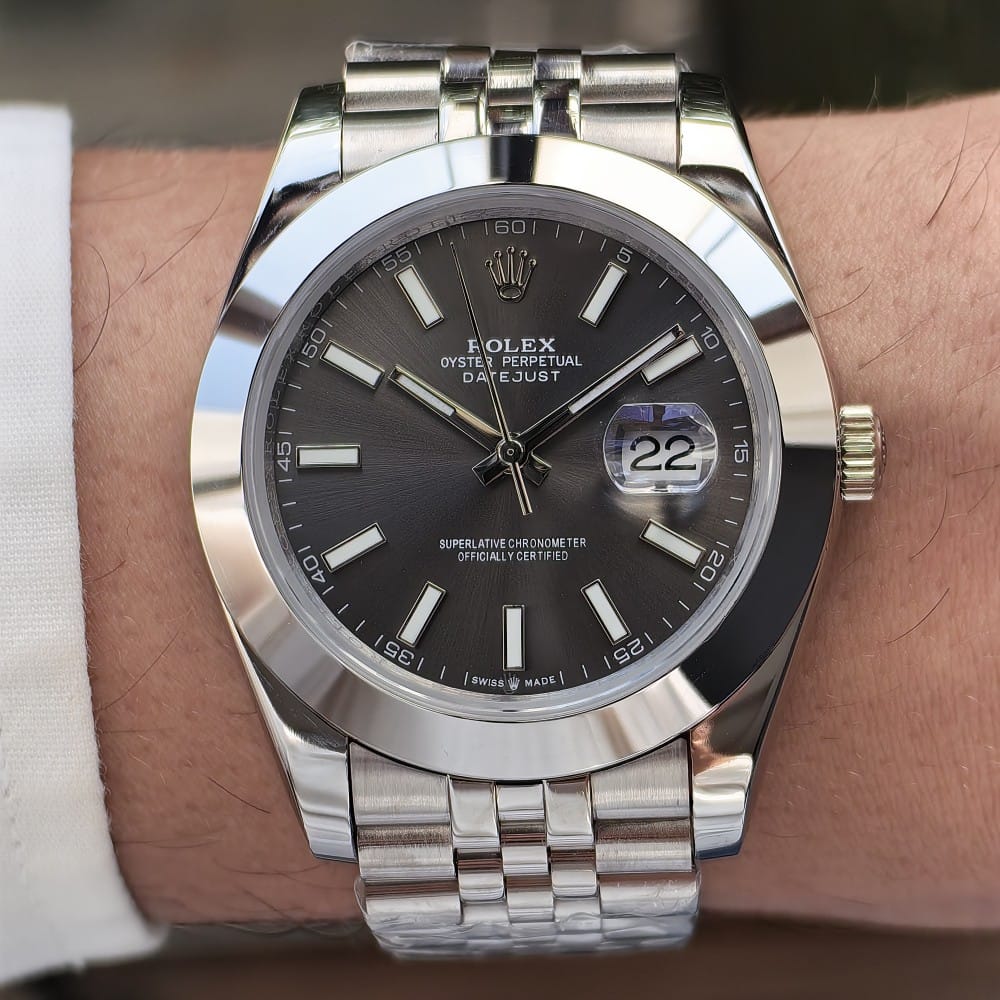 rolex datejust 41mm automatic watch - Image 3