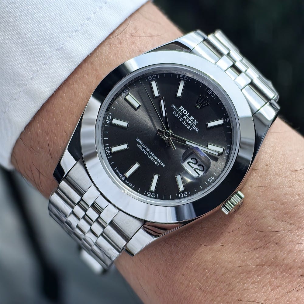 rolex datejust 41mm automatic watch - Image 4