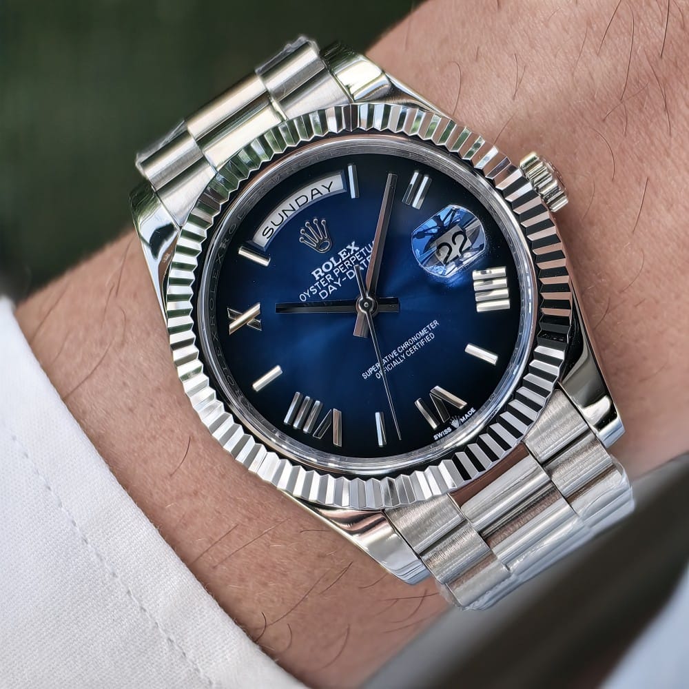 rolex day-date 40mm automatic watch