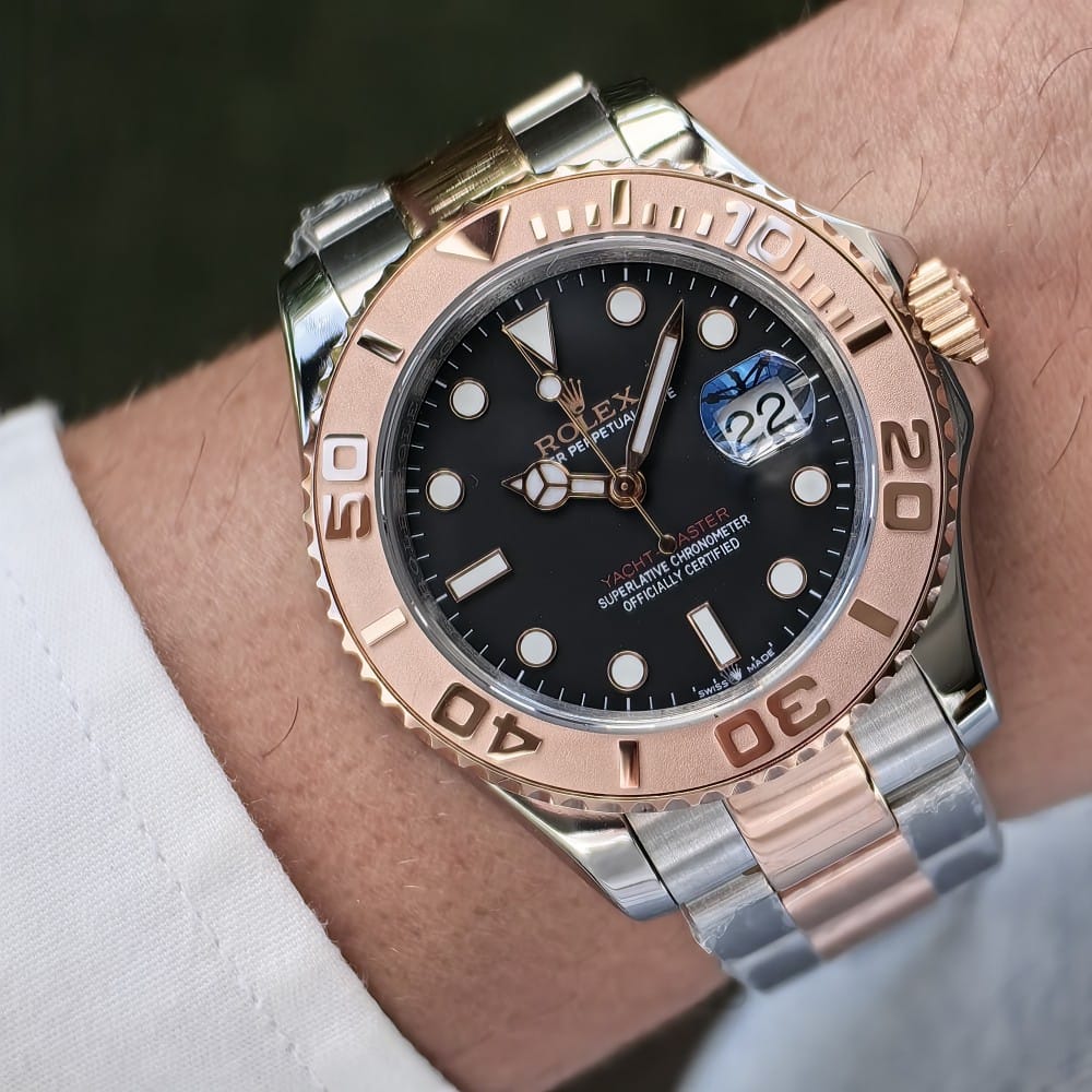 rolex yacht master 40mm automatic watch