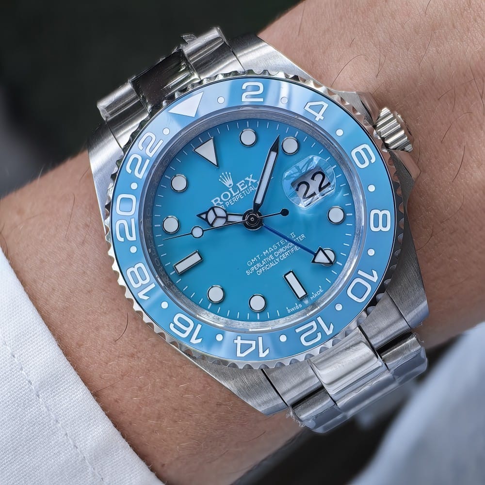 rolex gmt master ii 40mm automatic watch