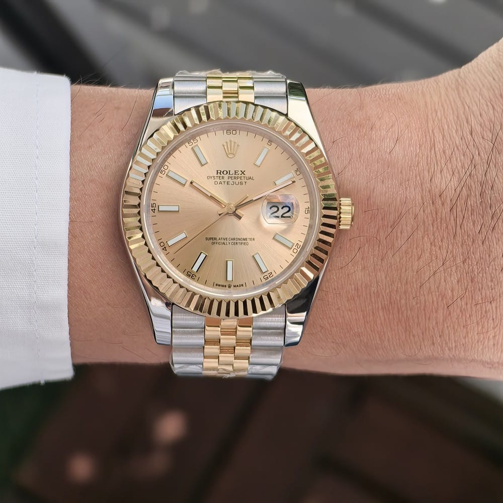 rolex datejust 41mm automatic watch - model datejust97 - Image 5