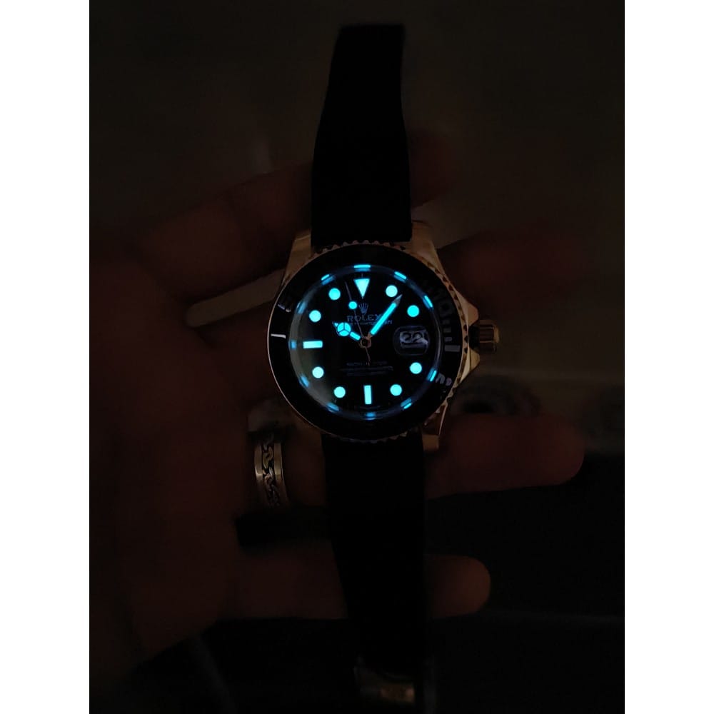 rolex yacht master gold 40mm automatic watch - Image 7