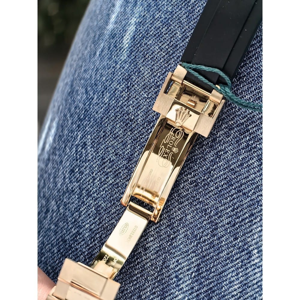 rolex yacht master gold 40mm automatic watch - Image 9