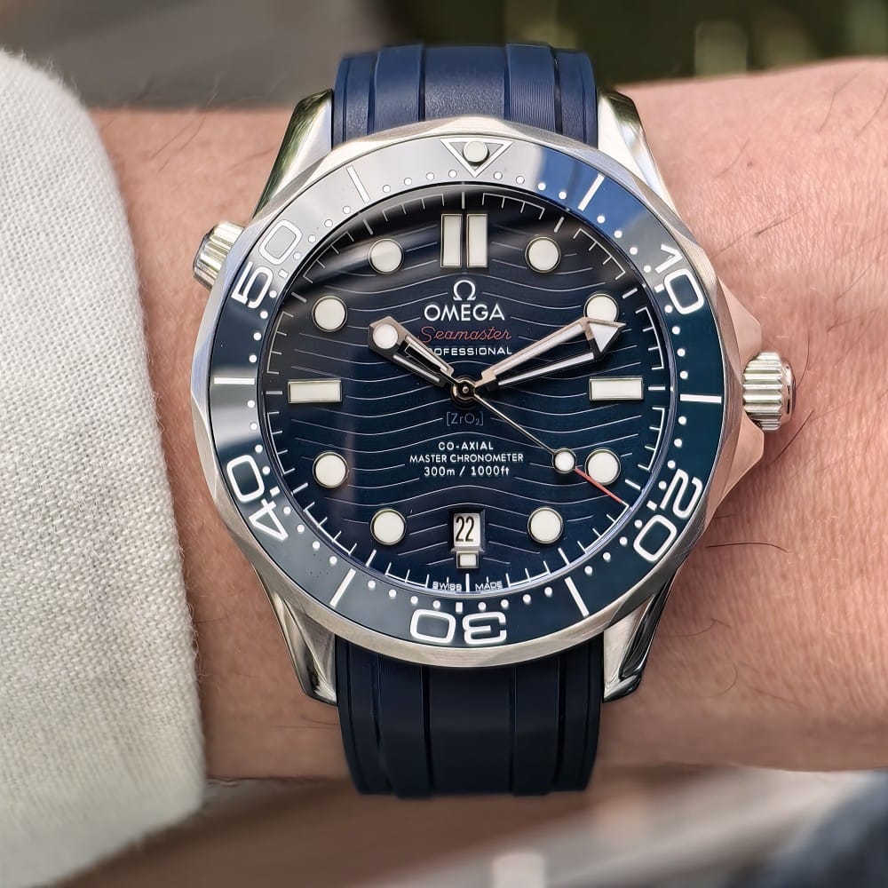 omega seamaster diver 41mm automatic watch