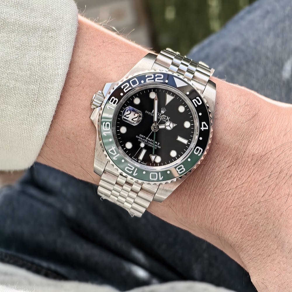 rolex gmt master 40mm automatic watch - stainless steel - Image 3