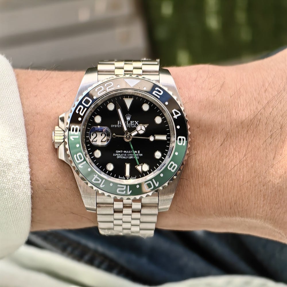 rolex gmt master 40mm automatic watch - stainless steel - Image 4