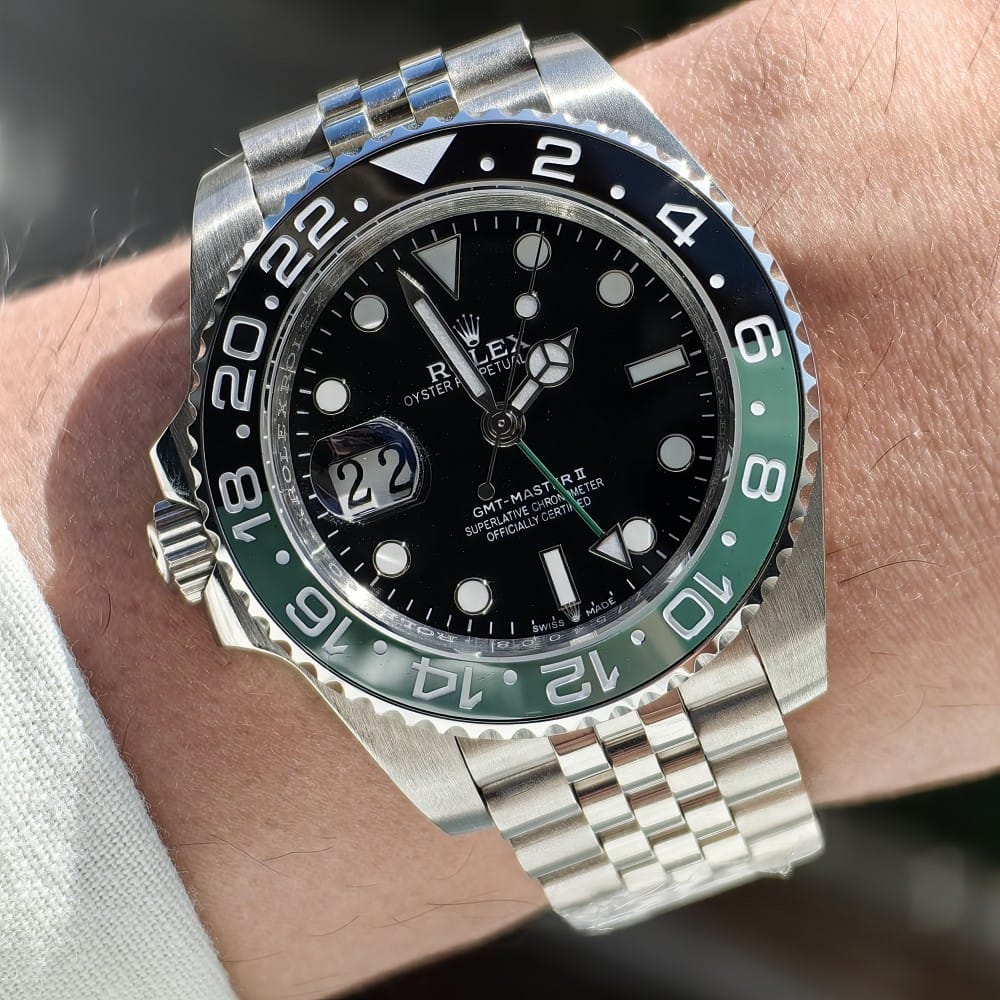 rolex gmt master 40mm automatic watch - stainless steel - Image 2