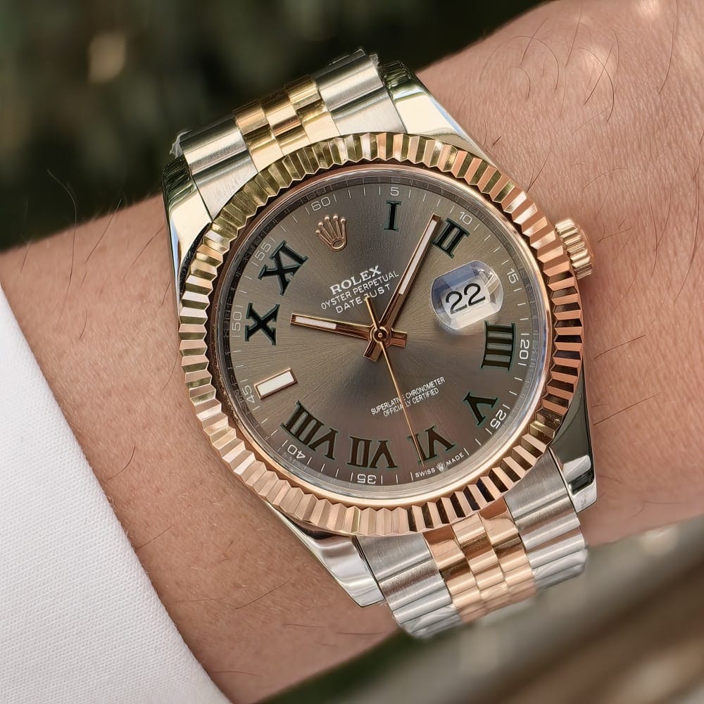 rolex datejust 41mm automatic watch - model datejust56