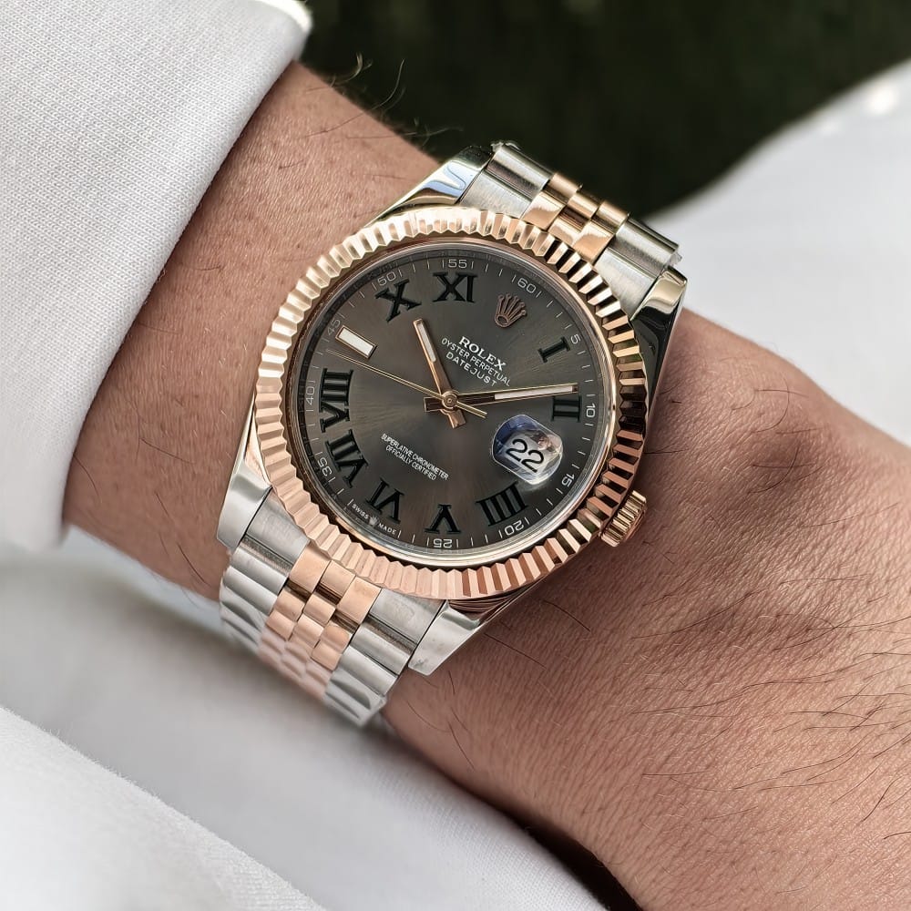 rolex datejust 41mm automatic watch - model datejust56 - Image 2