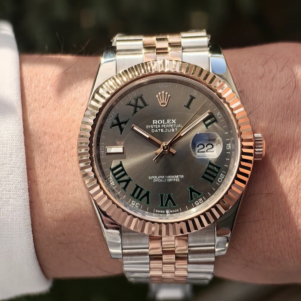 rolex datejust 41mm automatic watch - model datejust56 - Image 3