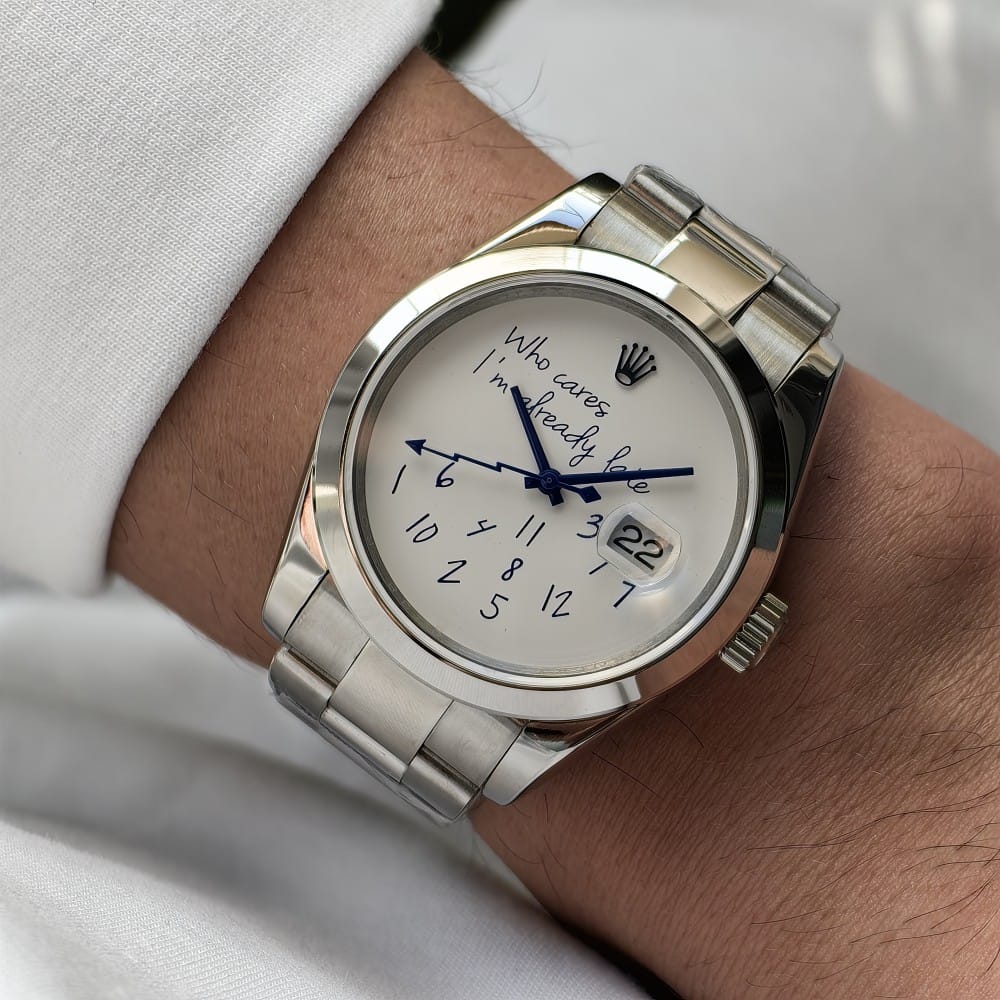 rolex milgauss oyster who cares i'm already late - 40mm - Image 3