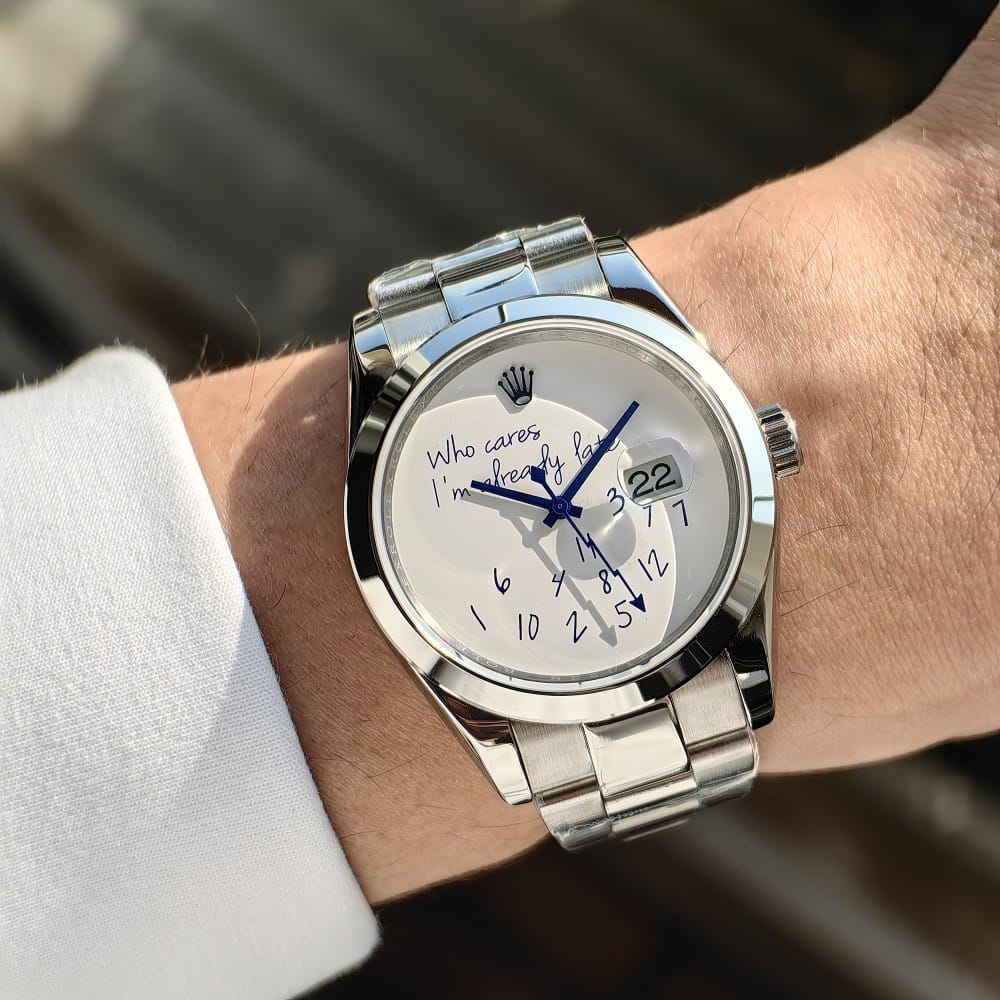 rolex milgauss oyster who cares i'm already late - 40mm - Image 2