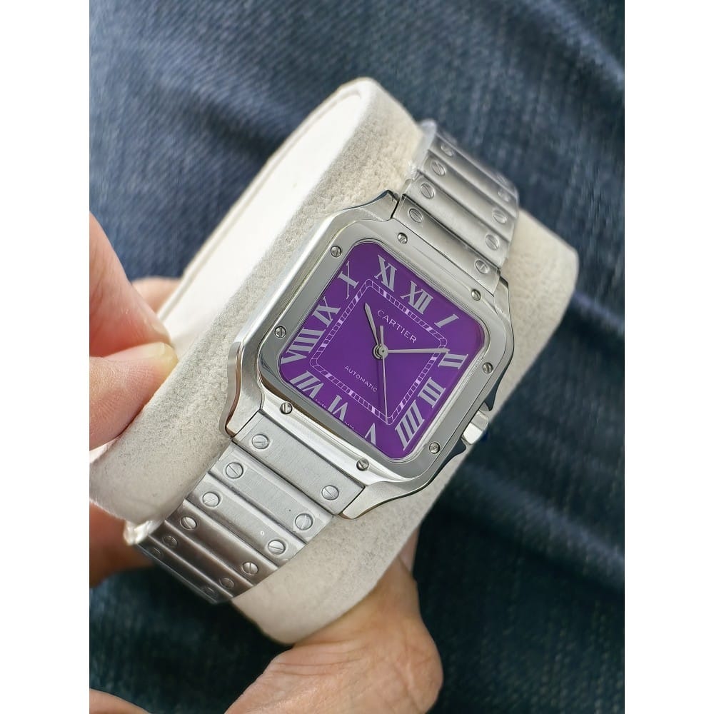cartier santos 35mm bordo automatic watch