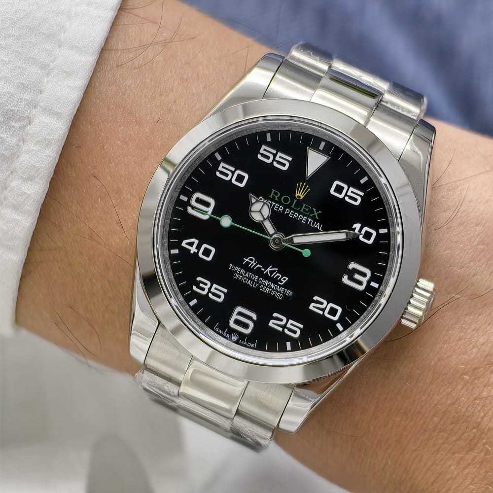 rolex air king 40mm automatic watch - Image 4