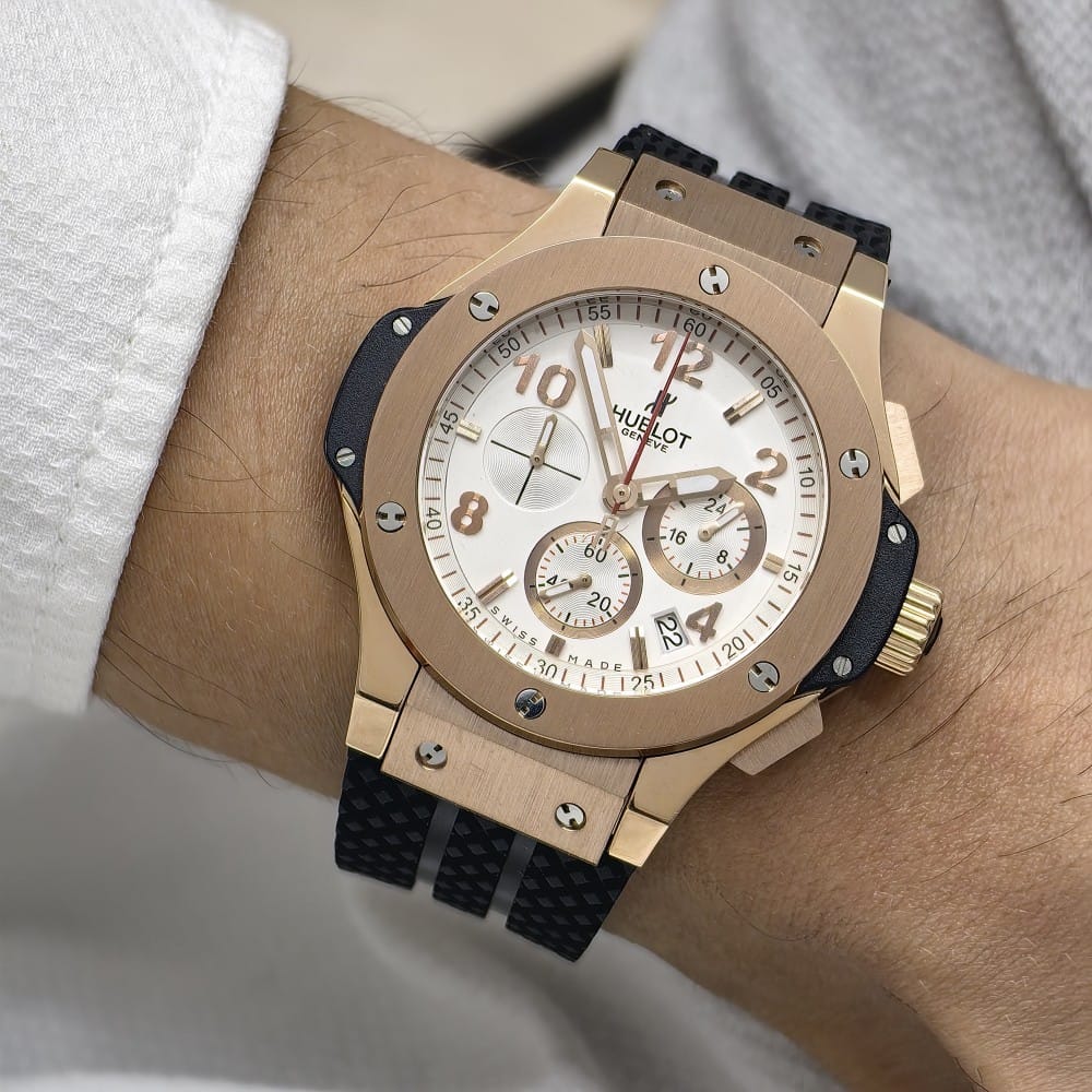 hublot big bang tuiga 1909 chronograph watch - 42.5 mm