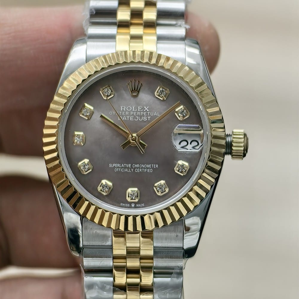 rolex datejust 31mm stainless steel watch - Image 4