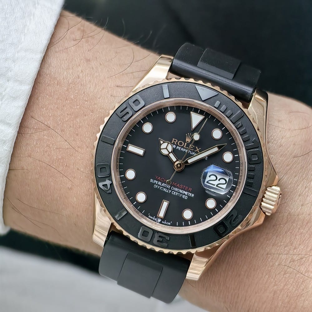 rolex yacht master rose gold 40mm