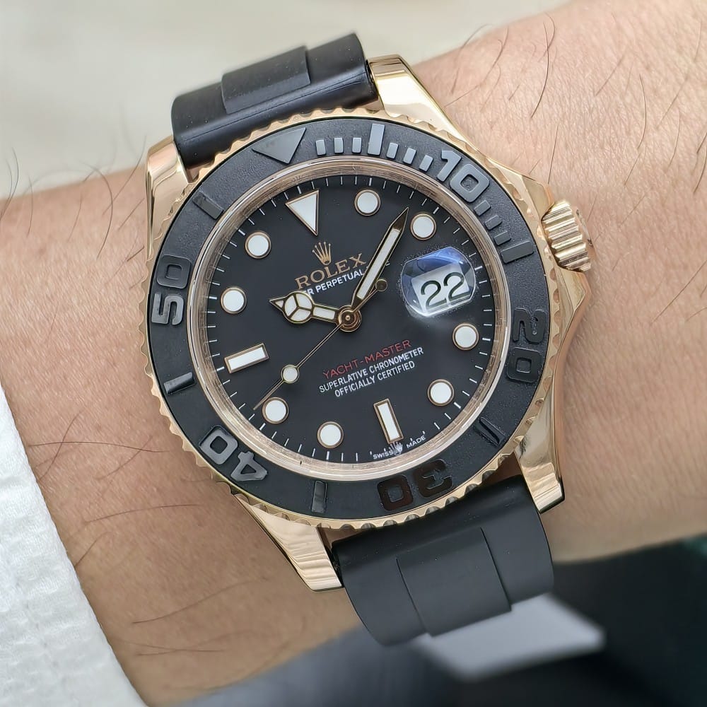 rolex yacht master rose gold 40mm - Image 6