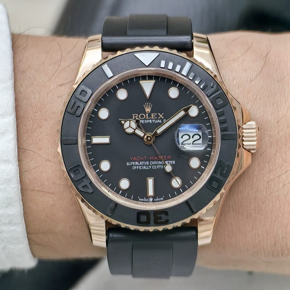 rolex yacht master rose gold 40mm - Image 7