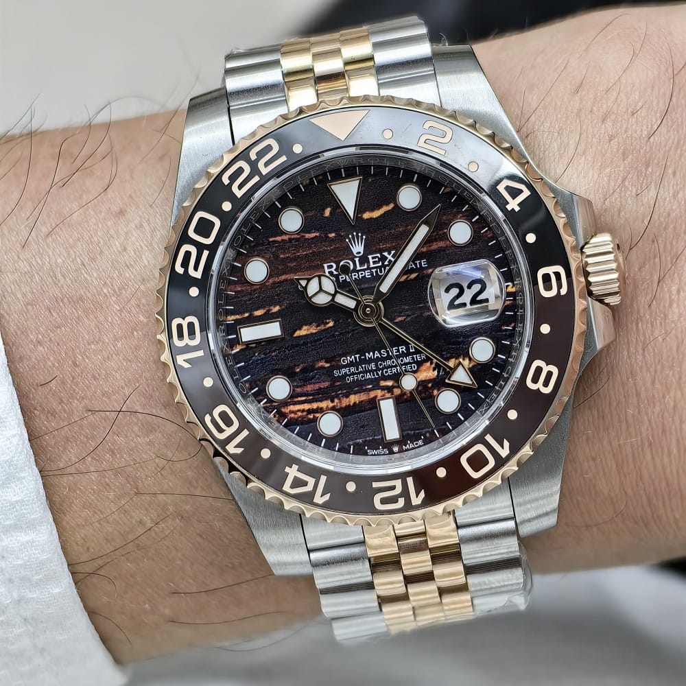 rolex gmt-master ii tiger iron dial - 40mm - Image 8