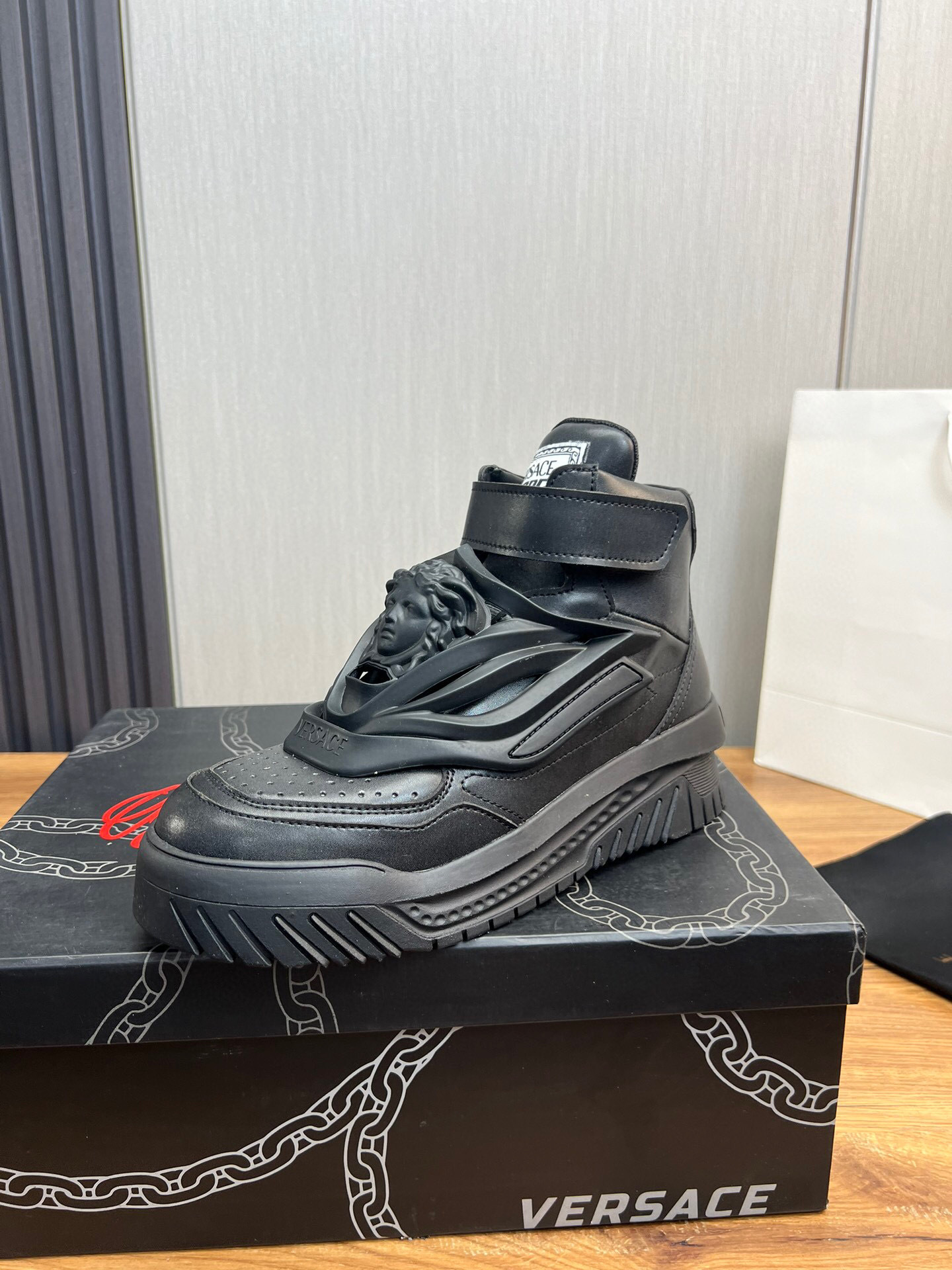 versace black sneakers size 38-44