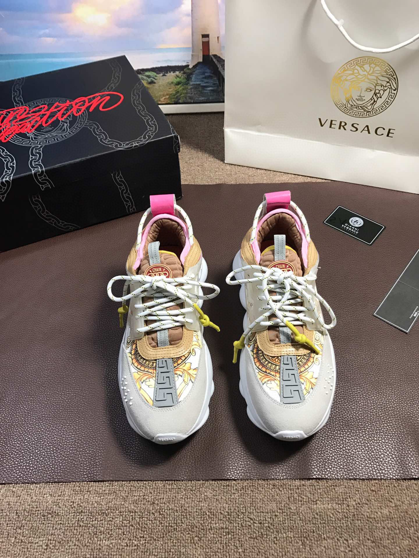 versace couple dad sneakers 35-44