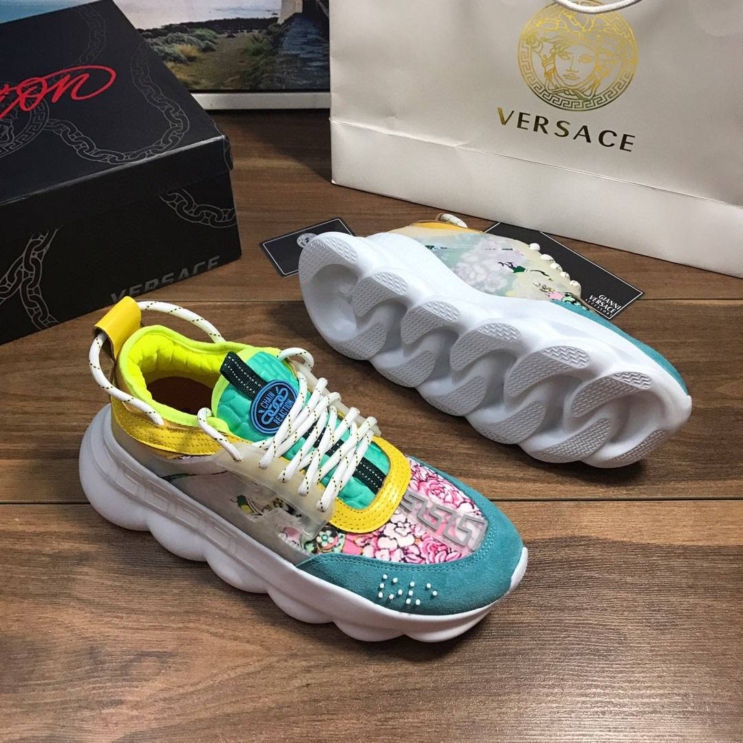 versace floral couple sneakers 35-44