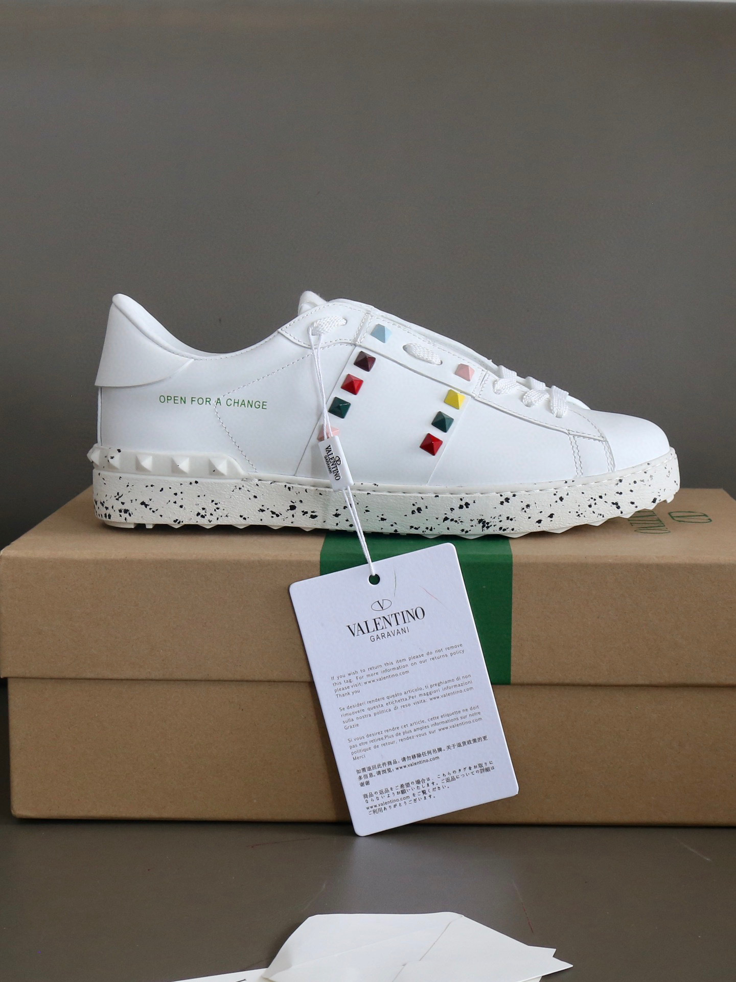 valentino garavani open for a change sneakers, size 35-44