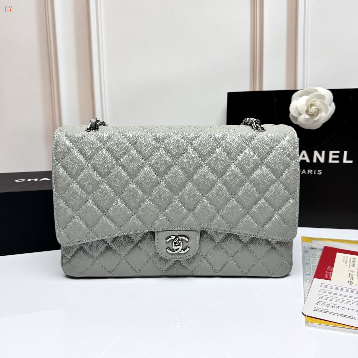 chanel quilted handbag - 33x22x9 cm, model 2325082