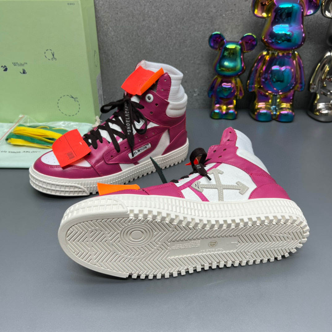 off-white couples sneakers 35-44 - pink/white