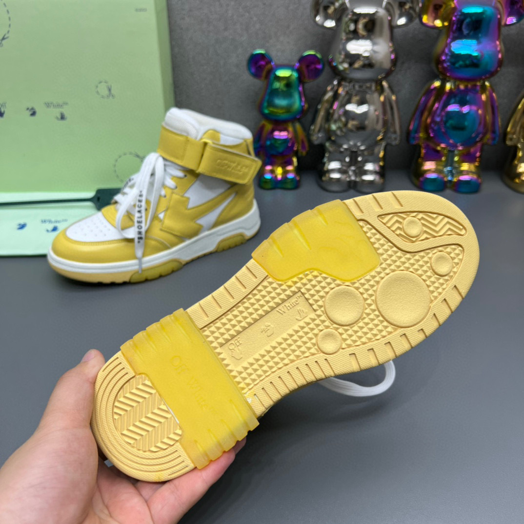 off-white sneakers 35-44 yellow/white