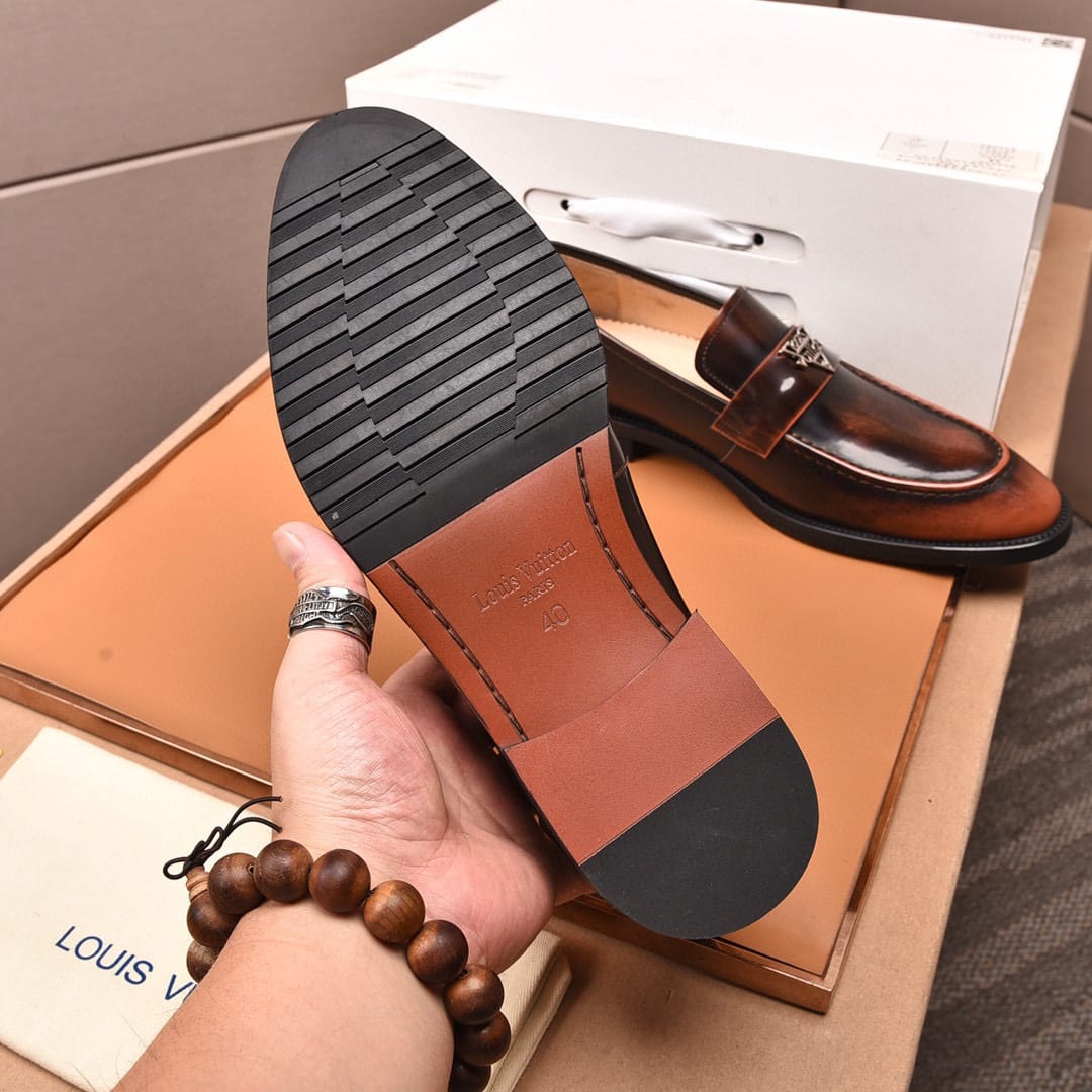 louis vuitton leather shoes size 40