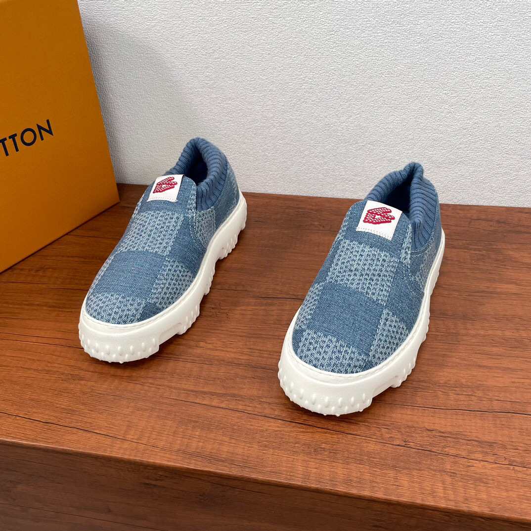 louis vuitton l high-end slip-on sneakers, size 39-44