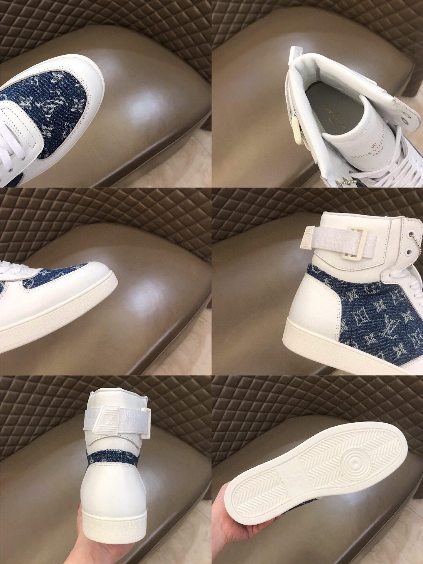 louis vuitton high-top sneakers - size 38-44