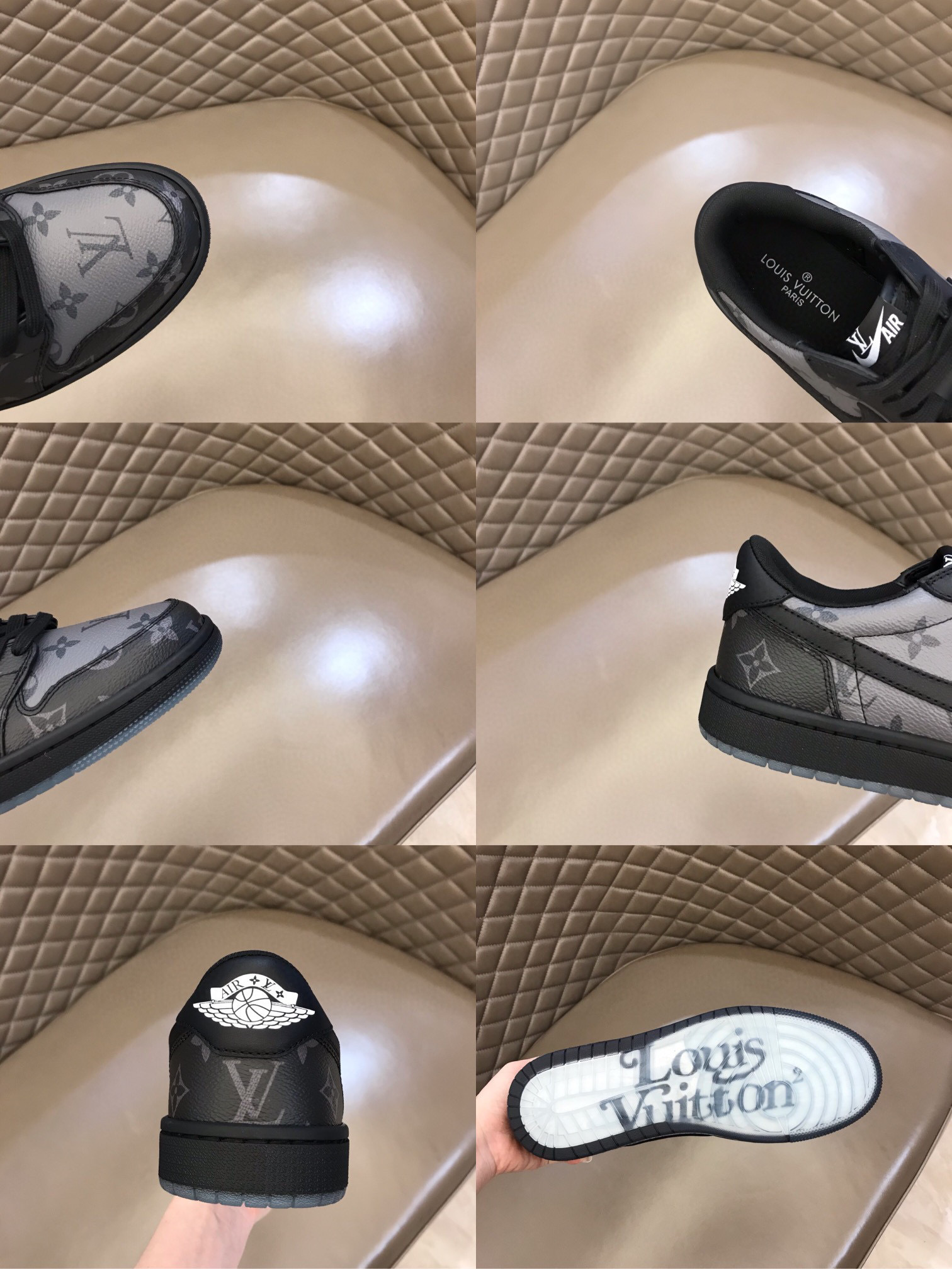 louis vuitton x air jordan sneakers - size 38-44
